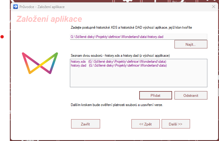 Historické XDS a DAD
